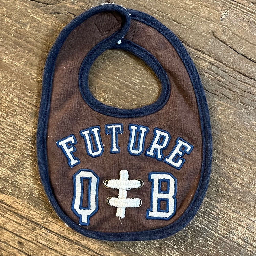 Mud Pie Future Quarterback Baby‎ Bib